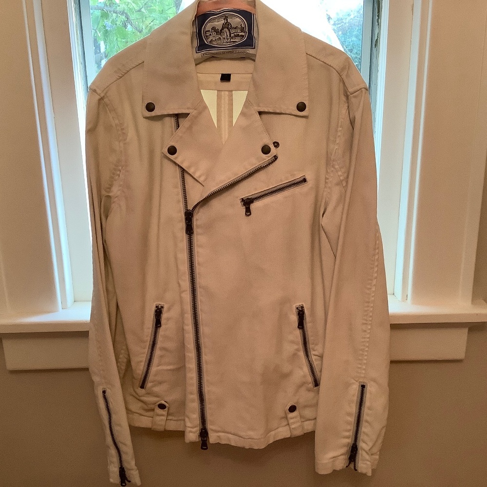 John Varvatos and two other mens jackets